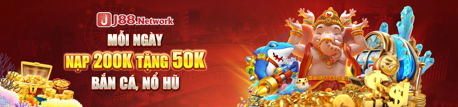Banner khuyến mãi game casino online 2026